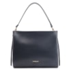Bolsa De Ombro Tressê Couro Azul - imagem 4
