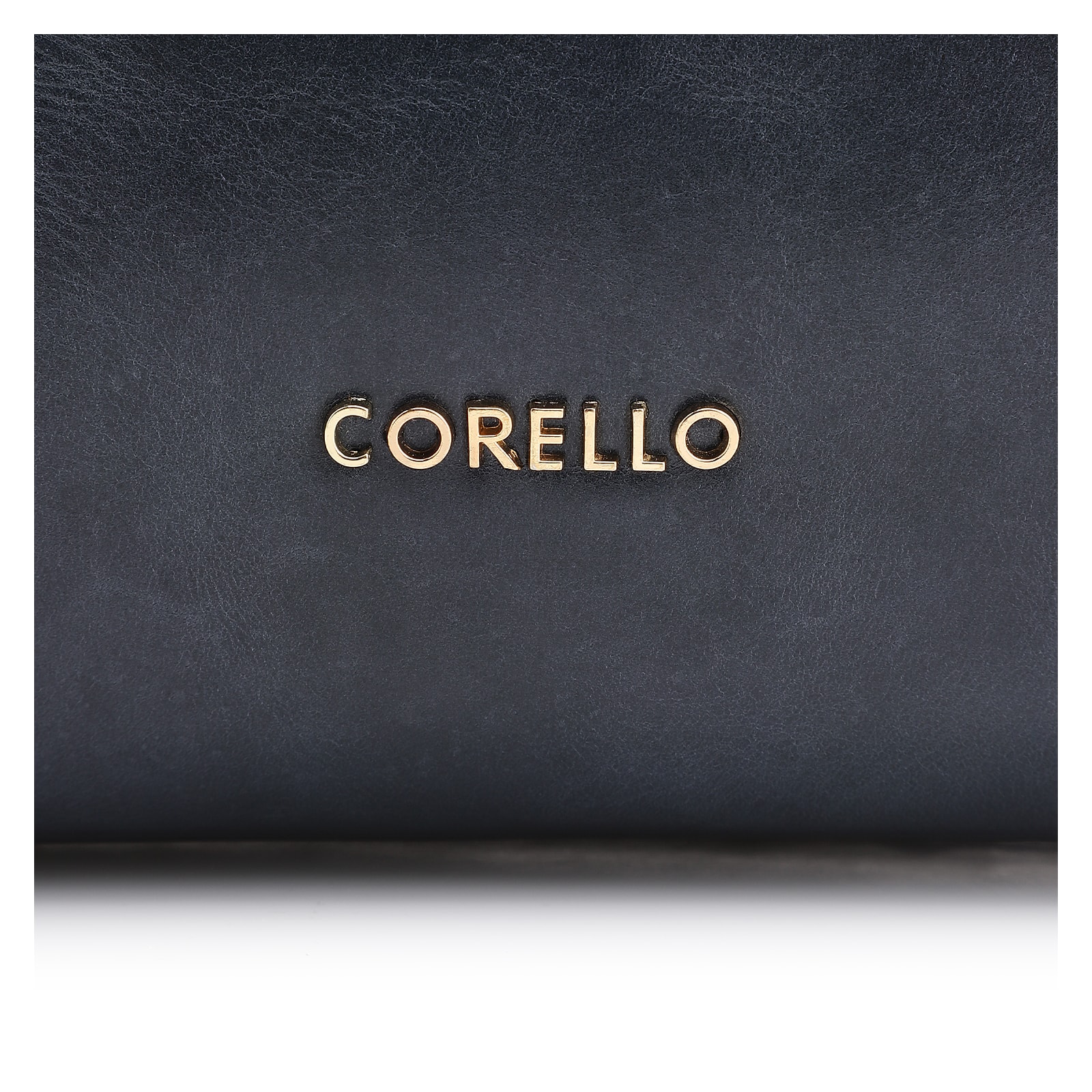 Bolsa De Ombro Tressê Couro Azul