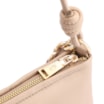 Bolsa De Ombro Tressê Couro Bege - imagem 6