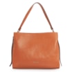 Bolsa De Ombro Tressê Couro Laranja - imagem 3