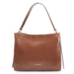 Bolsa De Ombro Tressê Couro Marrom - imagem 3