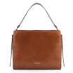 Bolsa De Ombro Tressê Couro Marrom - imagem 3