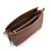 Bolsa De Ombro Tressê Couro Marrom - imagem 4