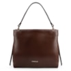 Bolsa De Ombro Tressê Couro Marrom - imagem 3