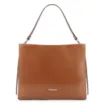 Bolsa De Ombro Tressê Couro Marrom - imagem 3