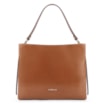 Bolsa De Ombro Tressê Couro Marrom - imagem 3