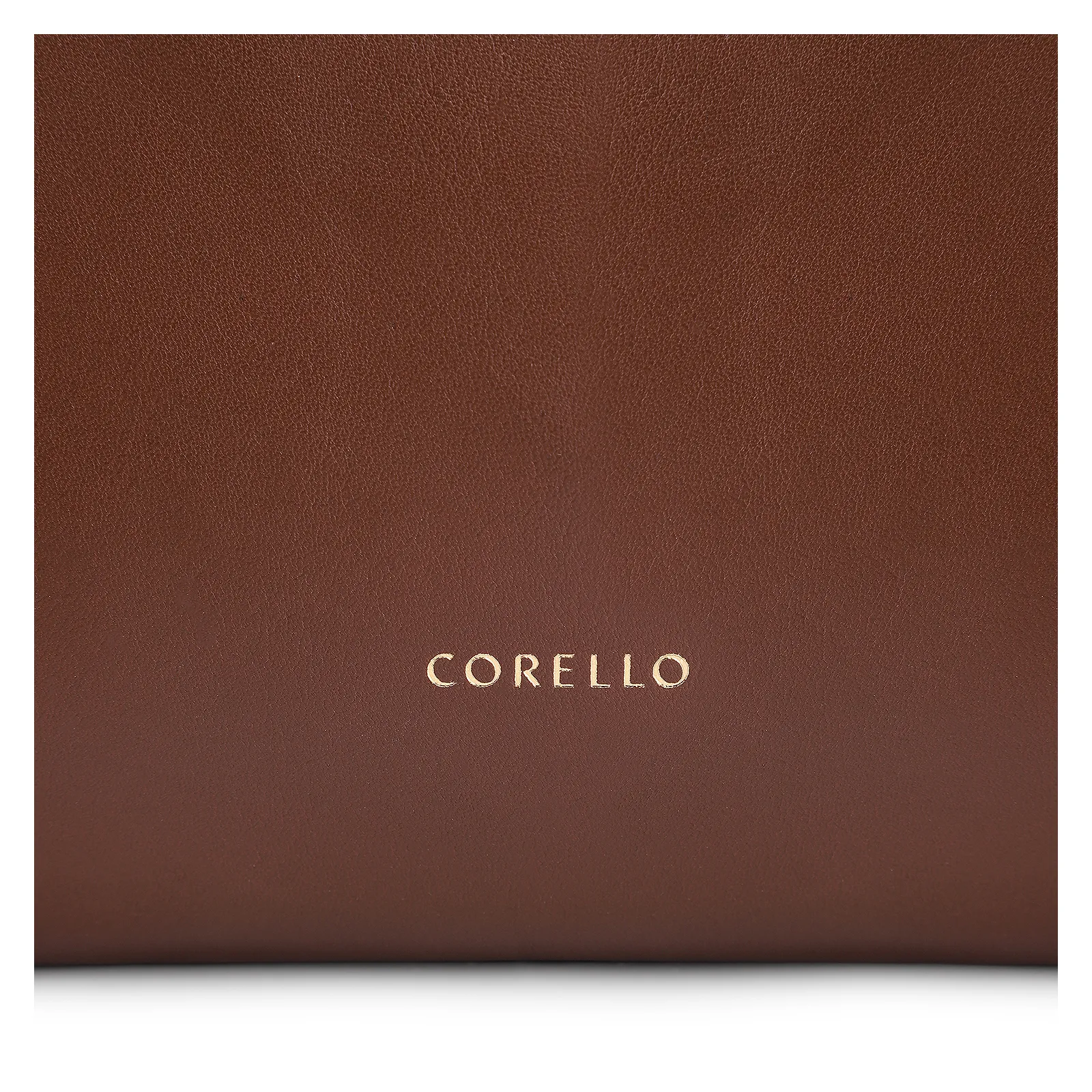Bolsa De Ombro Tressê Couro Marrom