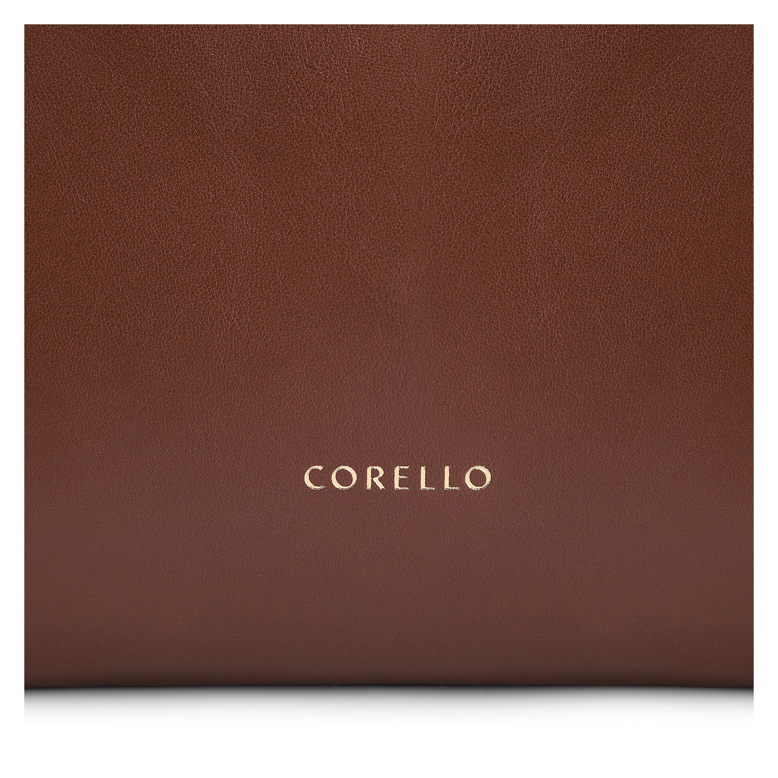 Bolsa De Ombro Tressê Couro Marrom