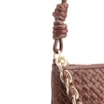 Bolsa De Ombro Tressê Couro Marrom - imagem 8