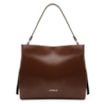 Bolsa De Ombro Tressê Couro Marrom - imagem 3