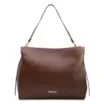 Bolsa De Ombro Tressê Couro Marrom - imagem 3