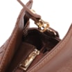 Bolsa De Ombro Tressê Couro Marrom - imagem 5