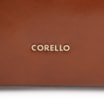 Bolsa De Ombro Tressê Couro Marrom Claro - imagem 6