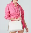 Bolsa De Ombro Tressê Couro Off White - imagem 10