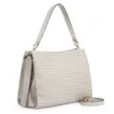 Bolsa De Ombro Tressê Couro Off White - imagem 3