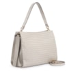 Bolsa De Ombro Tressê Couro Off White - imagem 3