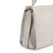 Bolsa De Ombro Tressê Couro Off White - imagem 6