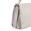 Bolsa De Ombro Tressê Couro Off White - imagem 6