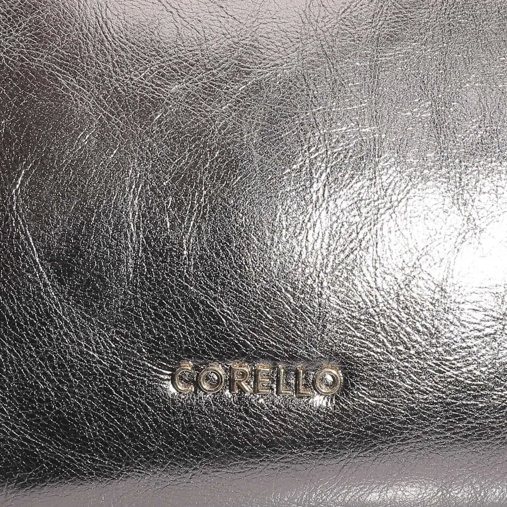 Bolsa De Ombro Tressê Couro Prata - imagem 6