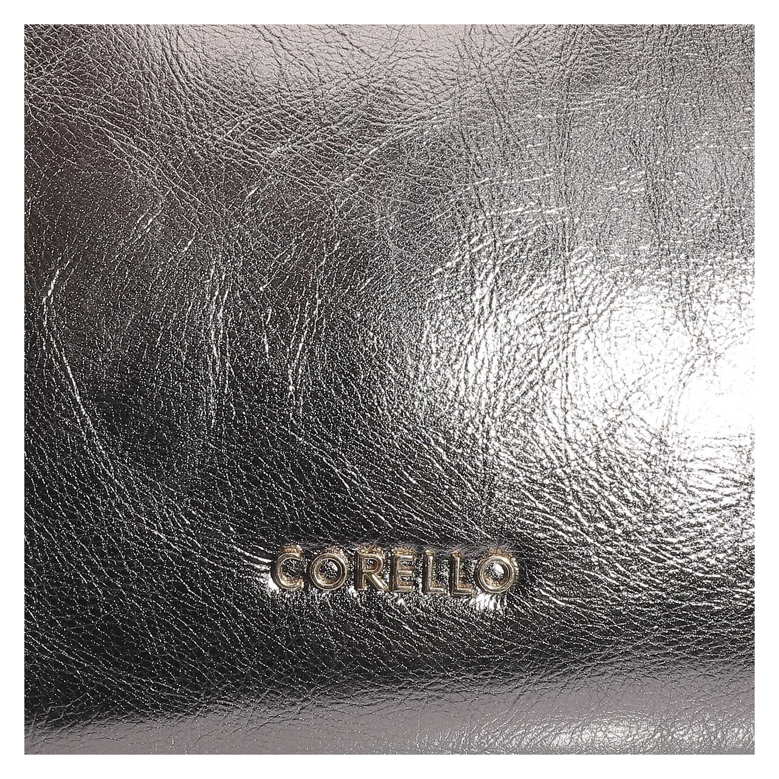 Bolsa De Ombro Tressê Couro Prata
