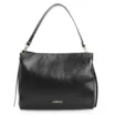Bolsa De Ombro Tressê Couro Preto - imagem 4