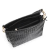 Bolsa De Ombro Tressê Couro Preto - imagem 5
