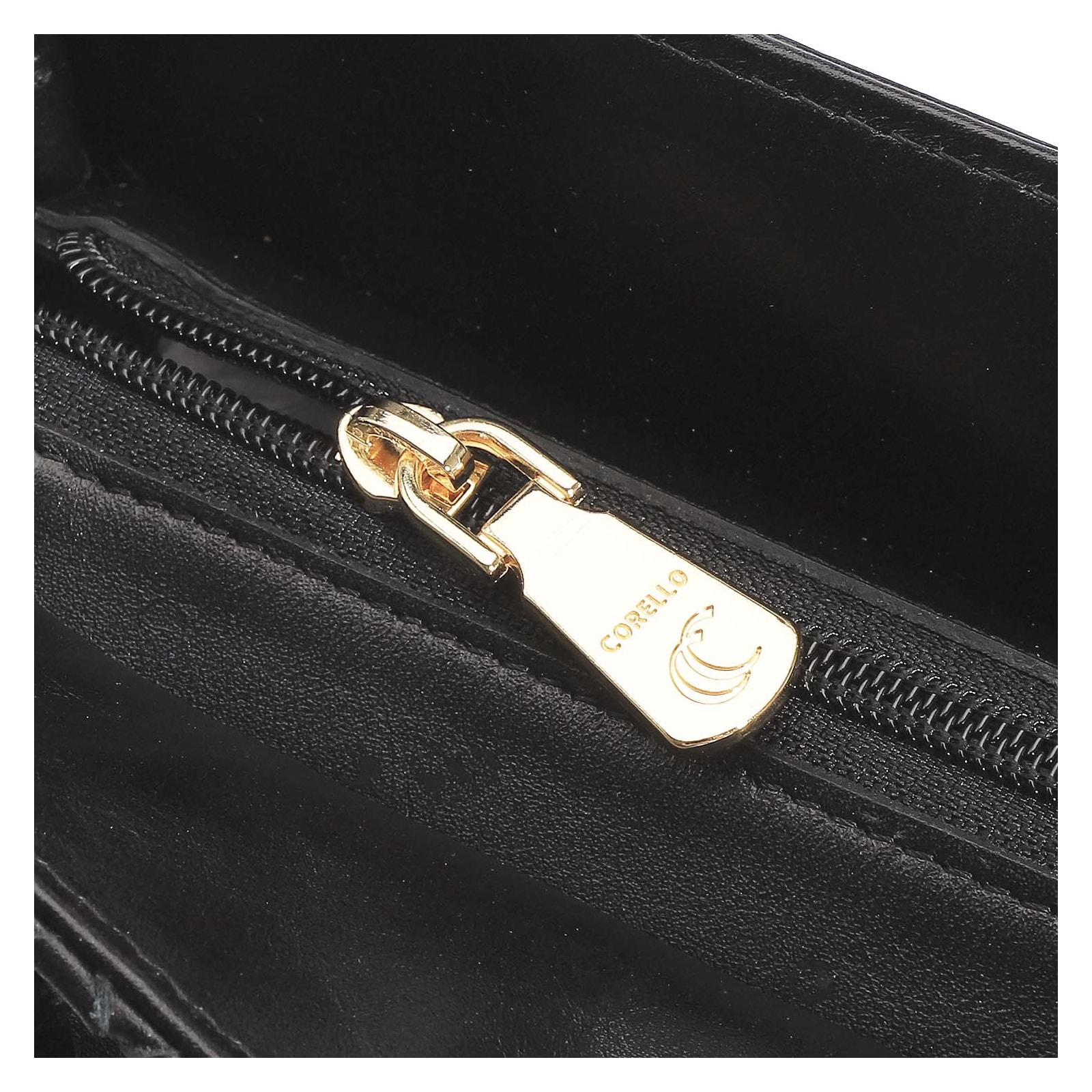 Bolsa De Ombro Tressê Couro Preto