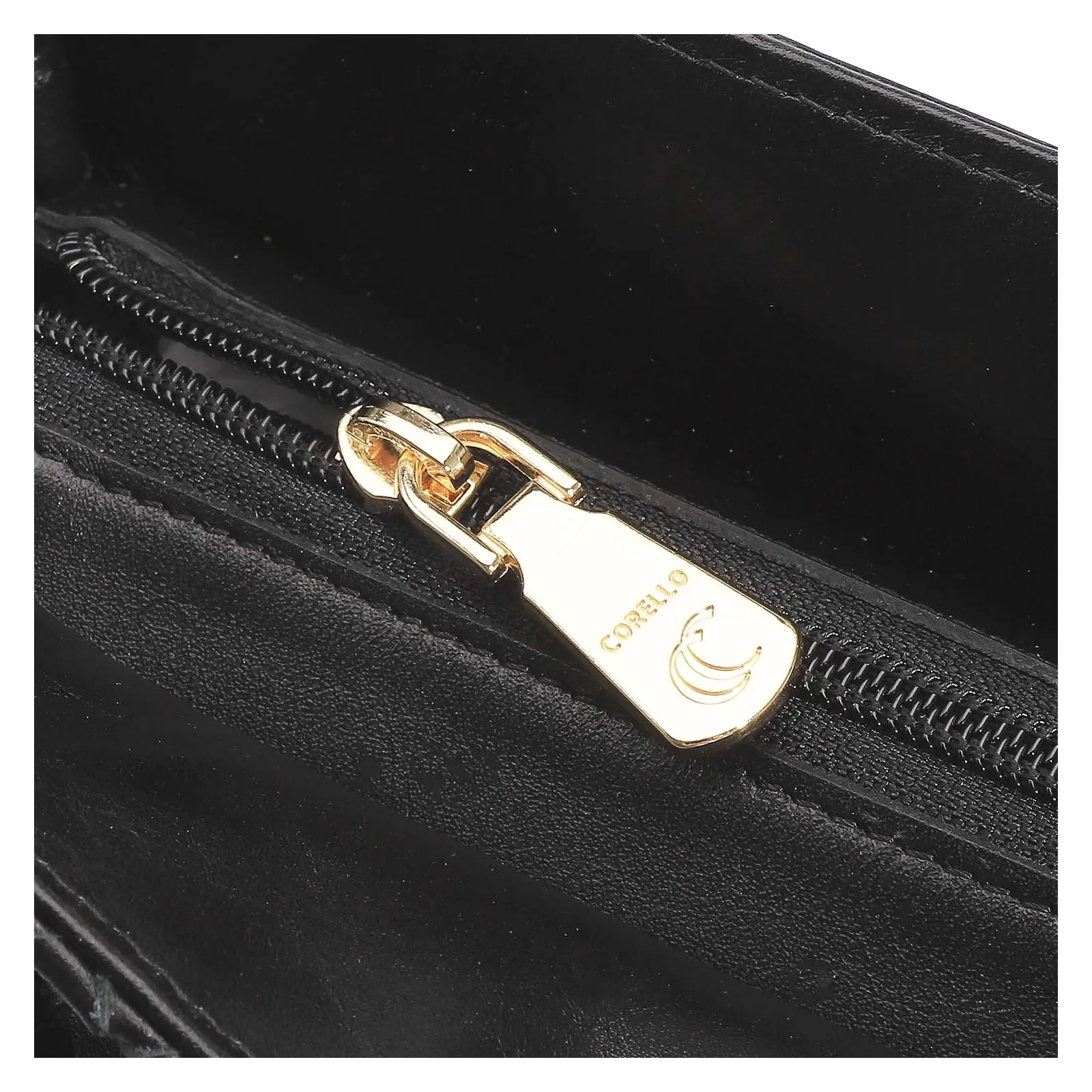Bolsa De Ombro Tressê Couro Preto