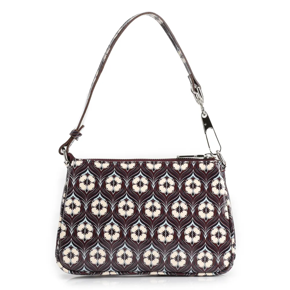 Bolsa De Ombro Verniz Estampado - imagem 4