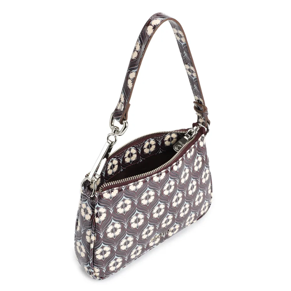 Bolsa De Ombro Verniz Estampado - imagem 5