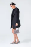 Bolsa De Ombro Verniz Estampado - imagem 7