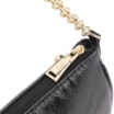 Bolsa De Ombro Verniz Preto - imagem 6