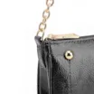 Bolsa De Ombro Verniz Preto - imagem 8