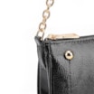 Bolsa De Ombro Verniz Preto - imagem 8