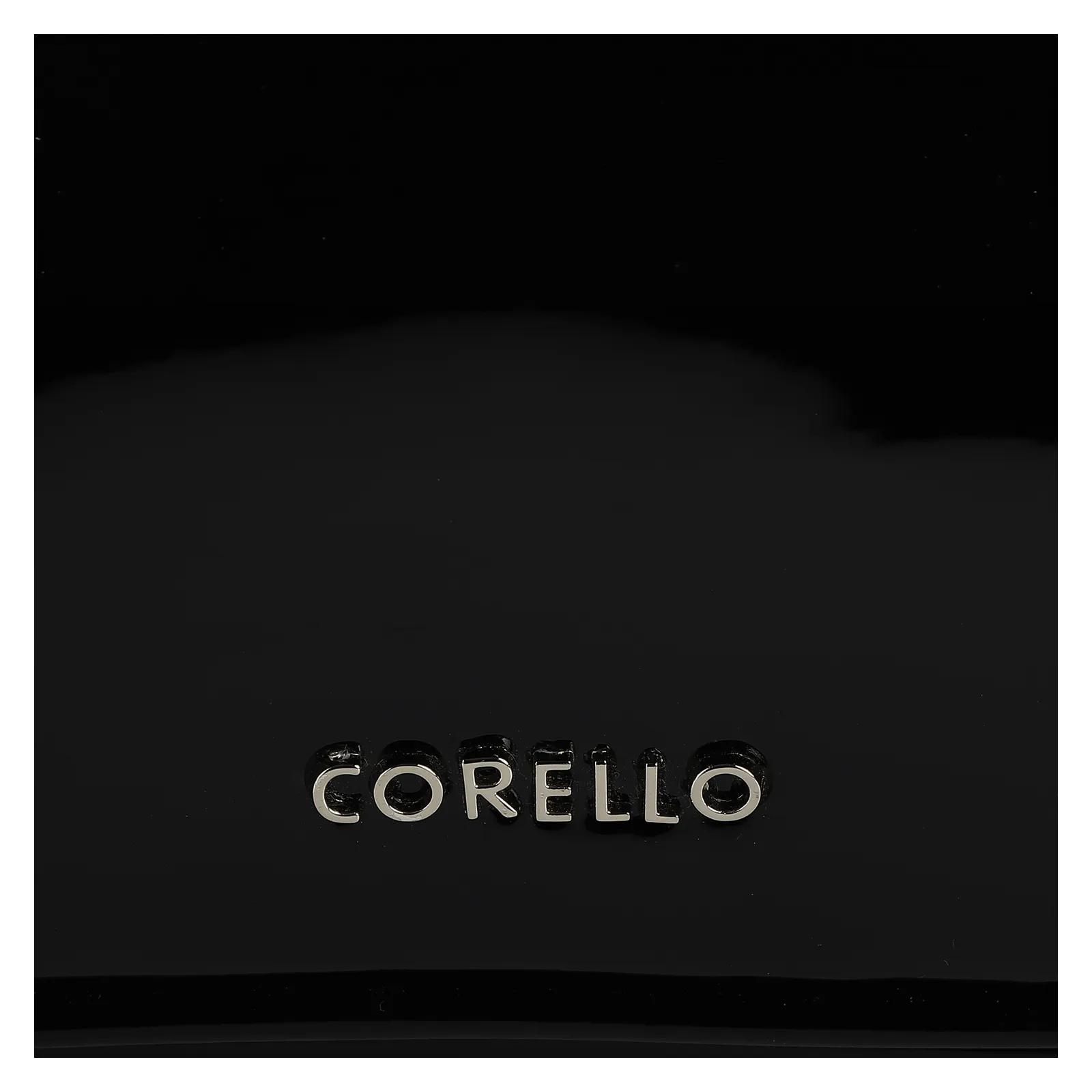 Bolsa De Ombro Verniz Preto