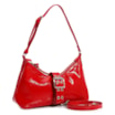 Bolsa De Ombro Verniz Vermelho - imagem 3