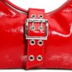 Bolsa De Ombro Verniz Vermelho - imagem 6