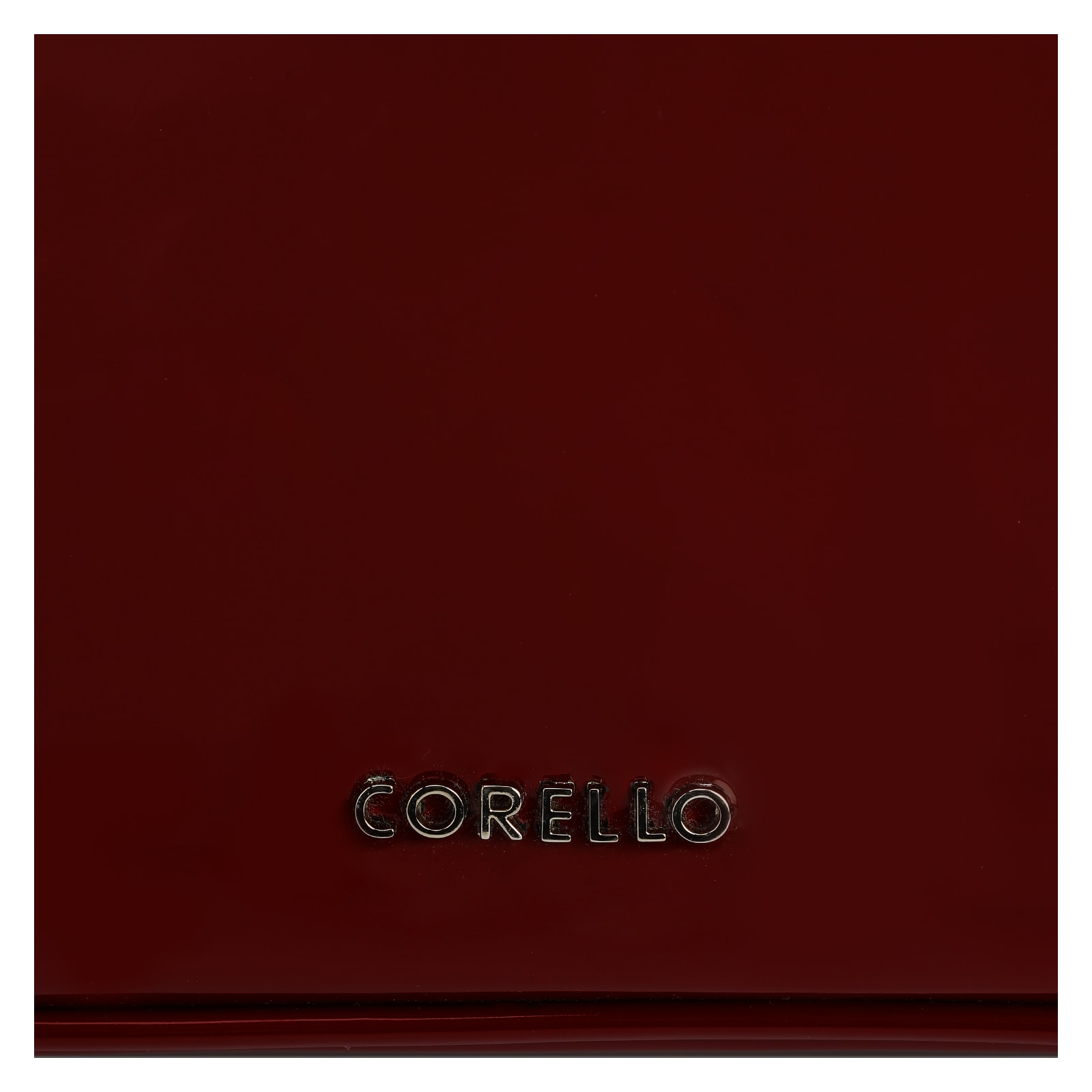 Bolsa De Ombro Verniz Vinho