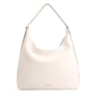 Bolsa Hobo Alça Tramada Couro Off White - imagem 1