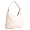 Bolsa Hobo Alça Tramada Couro Off White - imagem 2