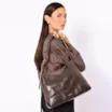  Bolsa Hobo Alt Marrom Escuro - imagem 2