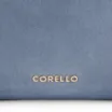 Bolsa Hobo Aplicações Couro Camurça/Couro Azul - imagem 7