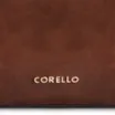 Bolsa Hobo Argola Couro Camurça/Couro Marrom Escuro - imagem 6