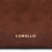 Bolsa Hobo Argola Couro Camurça/Couro Marrom Escuro - imagem 6