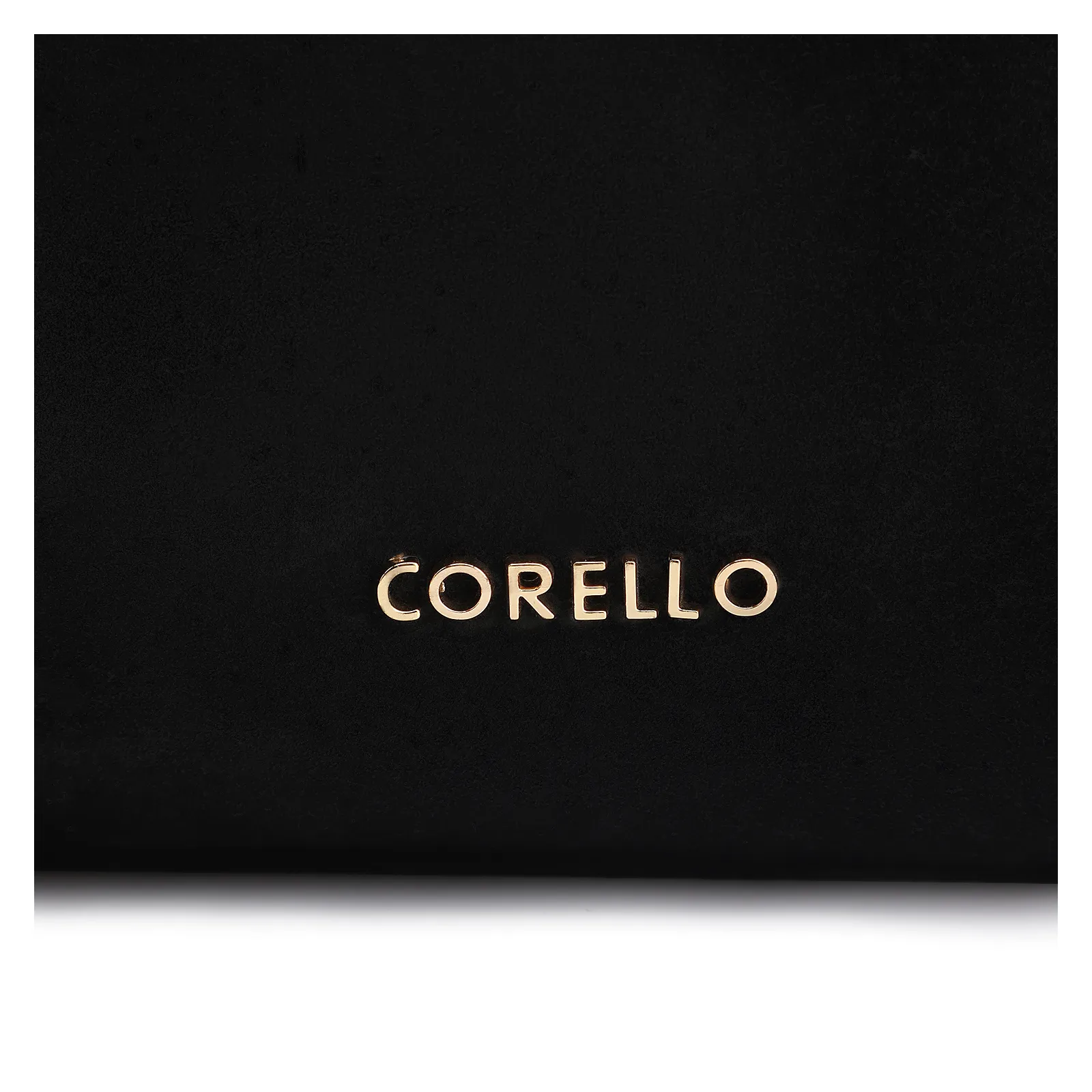 Bolsa Hobo Argola Couro Camurça/Couro Preto