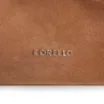 Bolsa Hobo Argola Couro Camurça Marrom/Couro Marrom - imagem 6