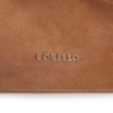 Bolsa Hobo Argola Couro Camurça Marrom/Couro Marrom - imagem 6