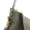 Bolsa Hobo Argola Couro Camurça Verde/Couro Verde - imagem 5