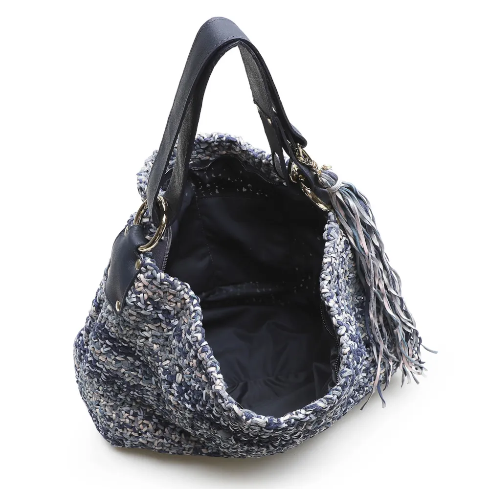 Bolsa Hobo Azul - imagem 4