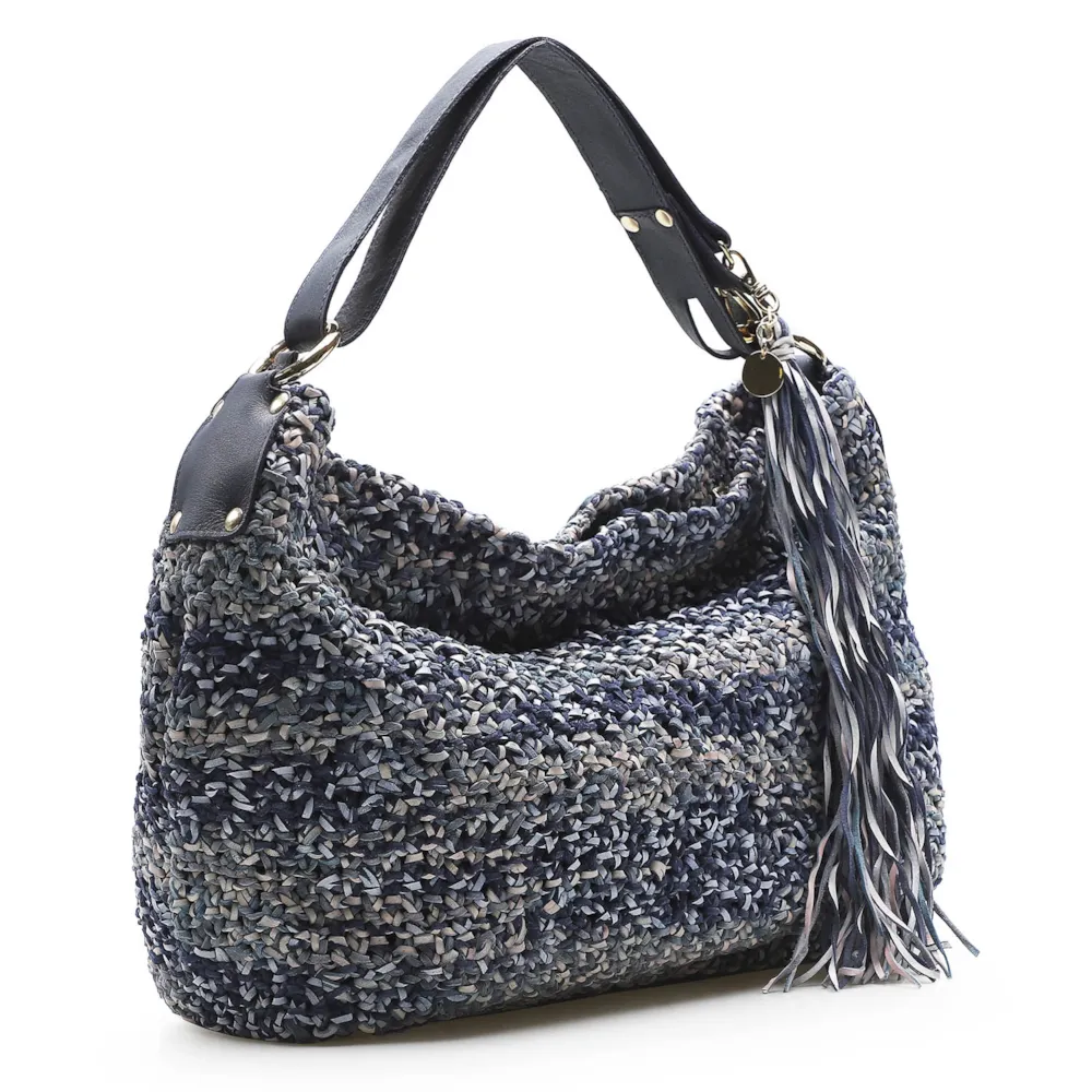 Bolsa Hobo Azul - imagem 2